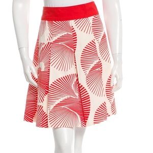Diane Von Furstenberg Linden Pleated Skirt